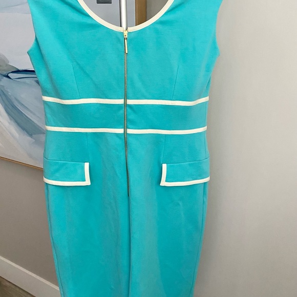 Regine turquoise dress size 12 - Picture 2 of 4